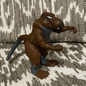 TMNT Master Splinter Figure Teenage Mutant Ninja Turtles Vintage 1988 4 Inch